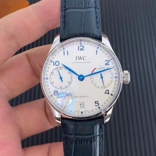 iwc 万国葡七 ZF ZA YL 白面蓝针