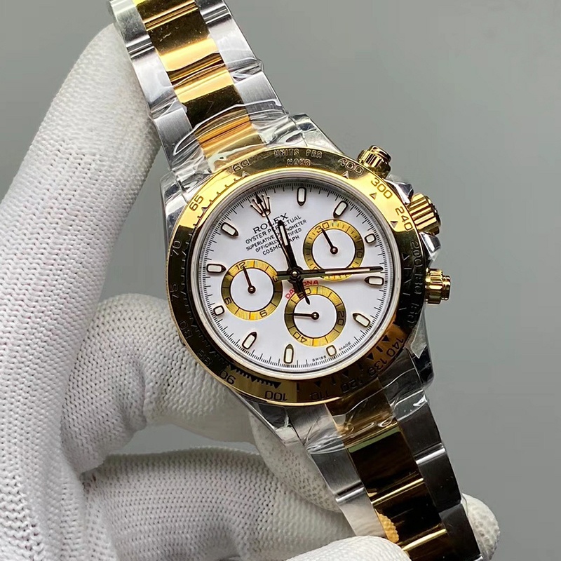 JH 劳力士迪通拿 金白迪 Rolex Detona series