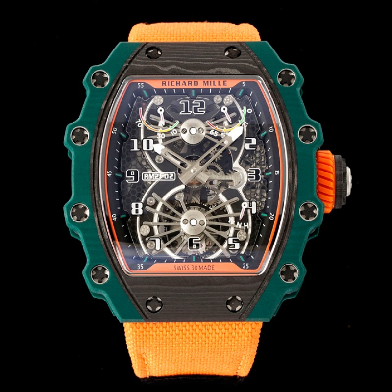 RICHARD MILLE 里查米尔「RM 21-02 Tourbillon Aerodyne」镂空陀飞轮腕表