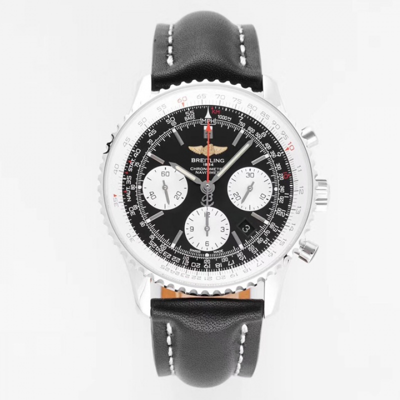 BLS ”熊猫盘“百年灵航空计时B01计时腕表   Panda Pan Breitling Air Chronograph B01 chronograph wristwatch