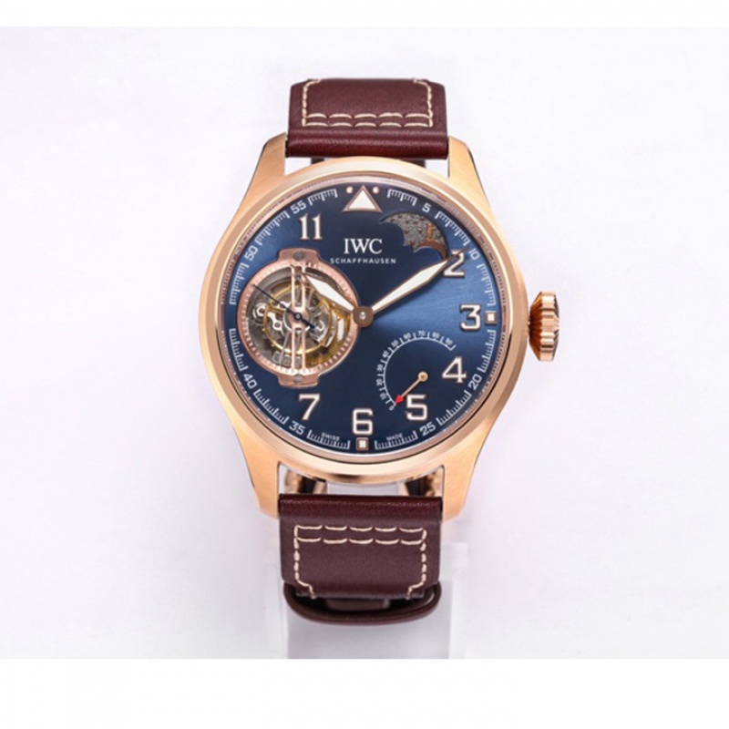 BBR最新力作万国小王子飞行员系列陀飞轮IW590302腕表 BBR's latest strength as a small Prince of Nations pilot series Tourbillon IW590302 wrist