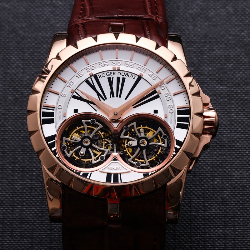 JB罗杰杜比王者系列双飞行陀飞轮 JB Roger Dolby King series double flying Tourbillon