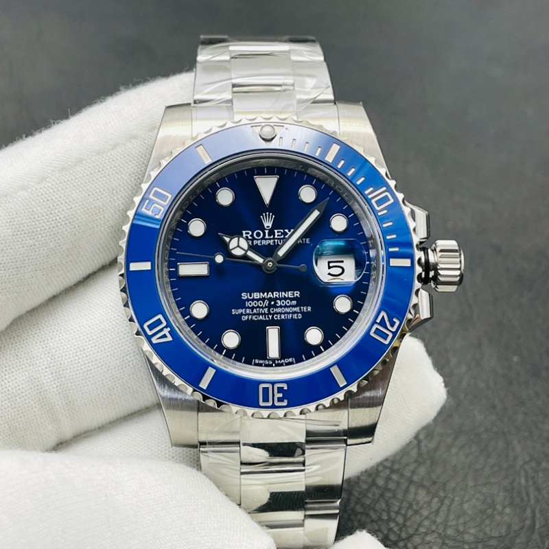 VS Factory2023墙裂推荐 V2升级 开创水鬼新时代蓝水鬼 Rolex Water Ghost Series Blue Water Ghost